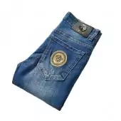 versace jeans denim pour homme embroidered jeans